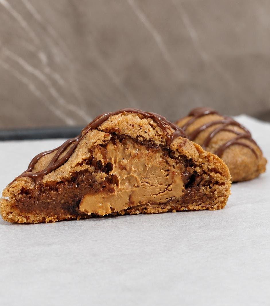 8 עוגיות קפוצ'ינו ושוקולד, פרווה
8 Cappuccino & choclate cookies, Pareve